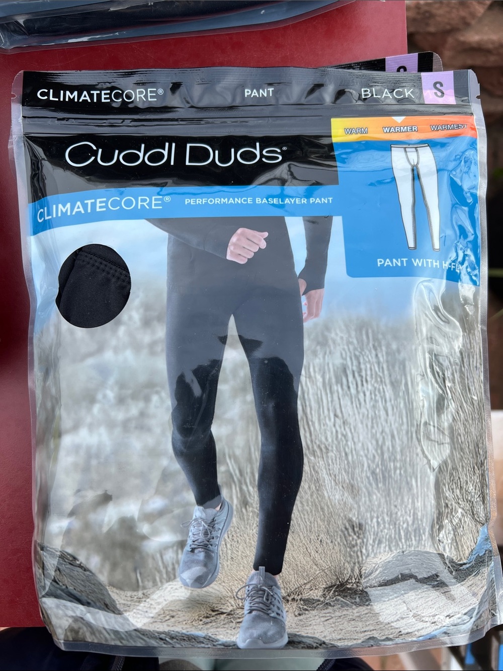 Cuddl Duds Black ClimateCore Performance Baselayer Pant - Men